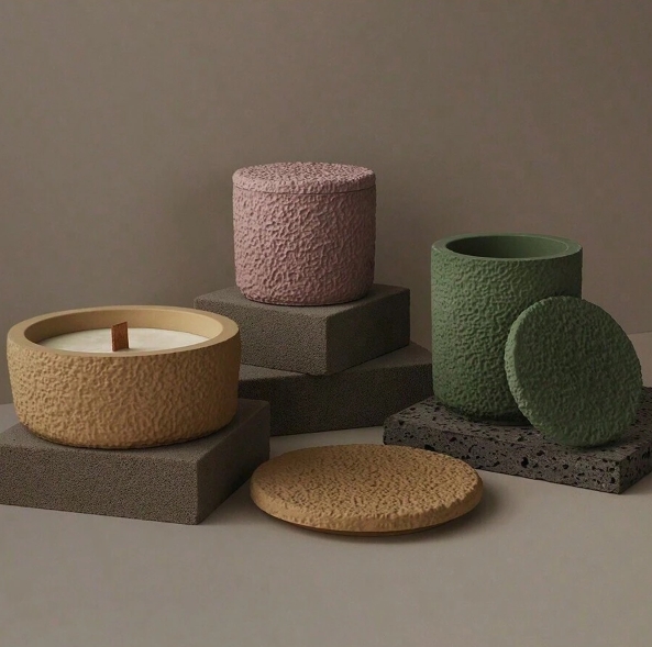 Stone Jar With Lid