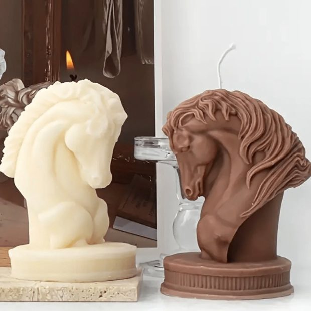 Equestrian Candle