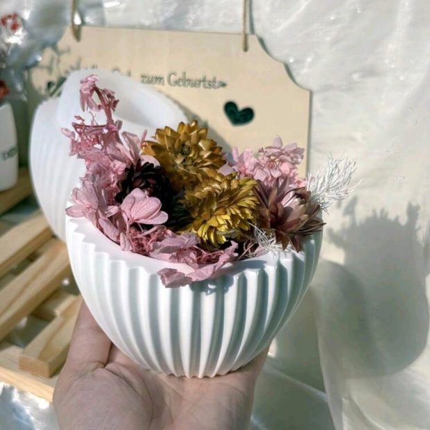 Plaster Planter