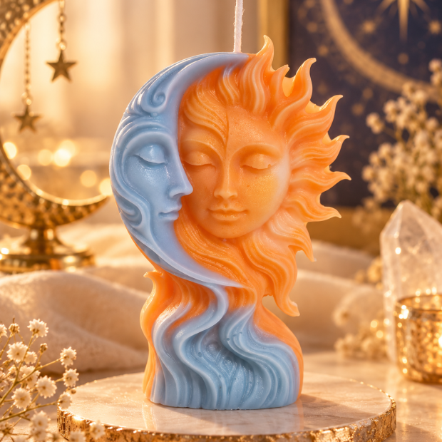 Sun & Moon Embracing